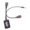 Adapter Bluetooth AUX USB z przelotem USB | BTModules