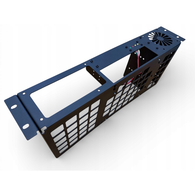 Obudowa serwerowa HomeLab Rack 19" 2U miniITX 180mm | BTModules